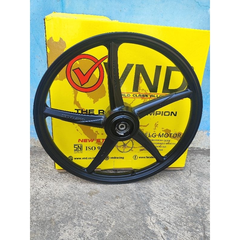 velg VND depan 120 ring 17 new star drag yamaha mio Jupiter