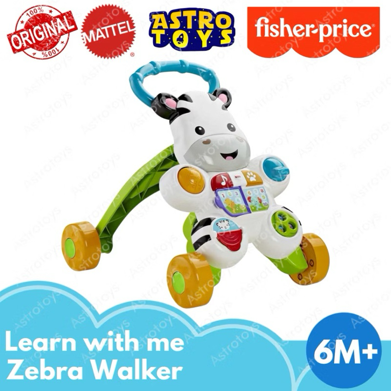 Preloved Fisher Price Baby Walker Zebra ORI LENGKAP Fisher Price Zebra Baby Walker Musical Piano / M