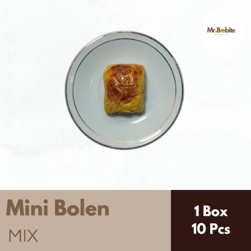 

Mini Bolen Bite by Mr. Bobite 1 Box 10 Pcs Varian Mix