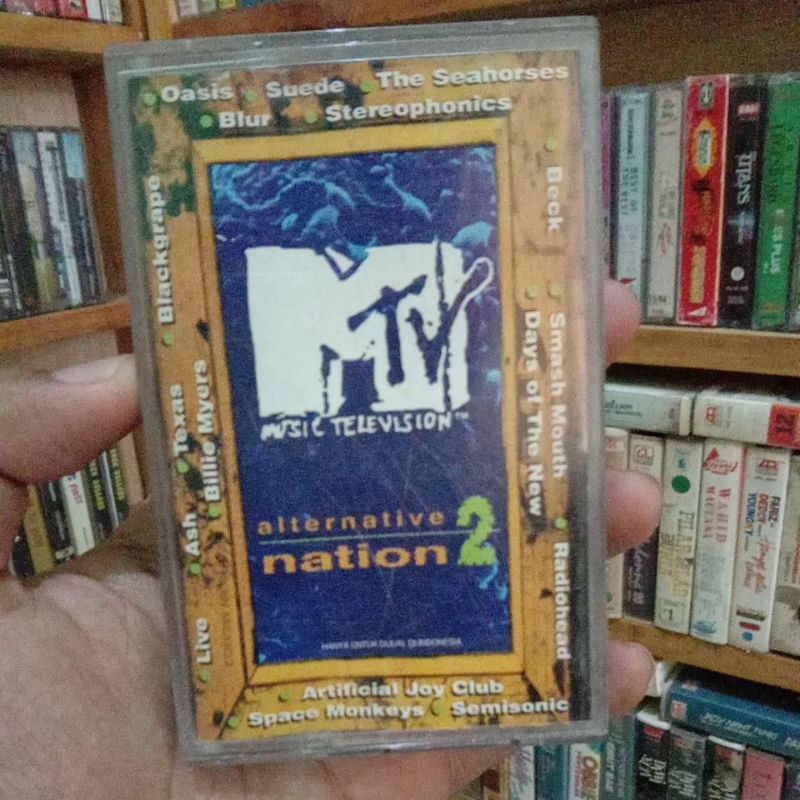 Kaset Pita Mtv Alternative Nation 2 (oasis, blur, suede, streophonics, semisonic, radiohead, beck, d