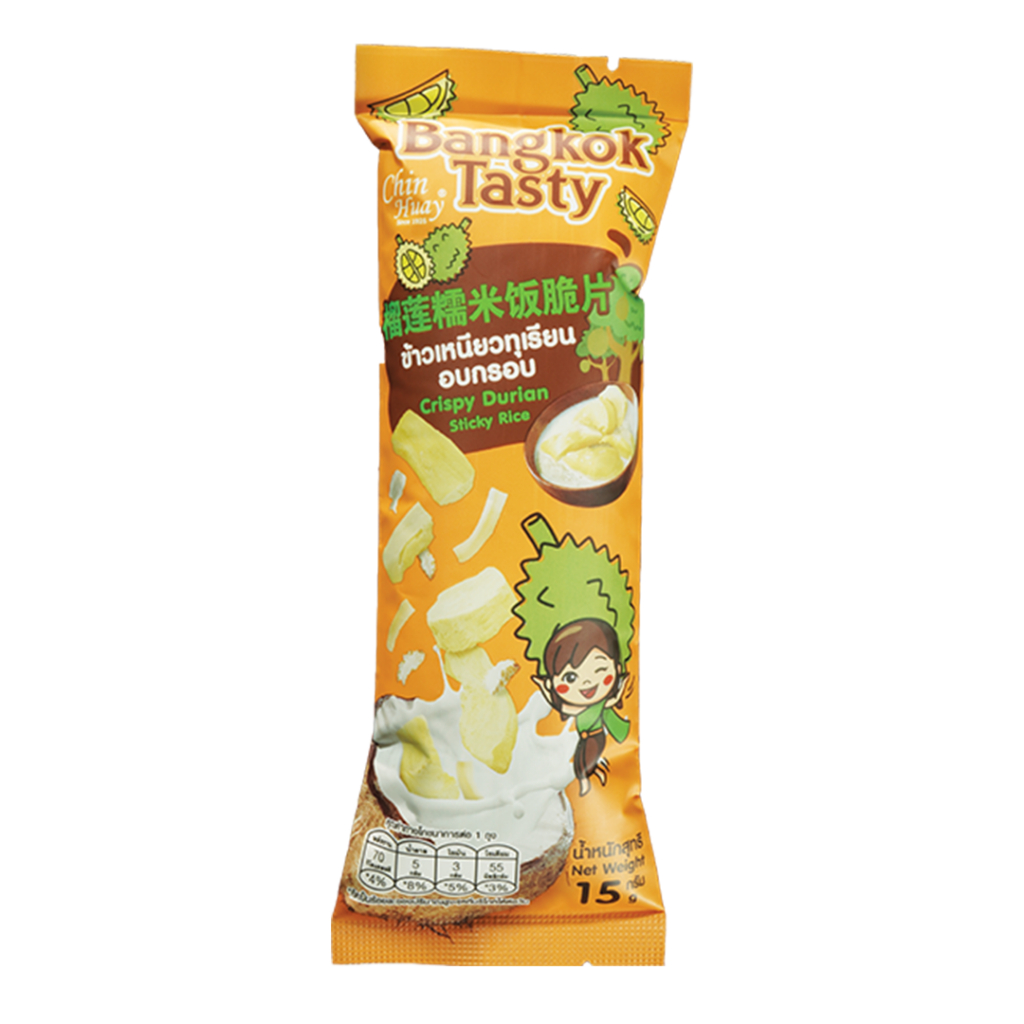 

CRISPY DURIAN STICKY RICE 15GR X 12PCS