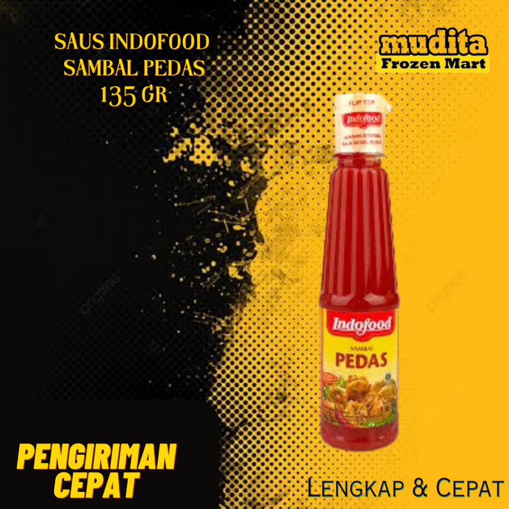 

Saus Indofood Sambal Pedas 175 gr