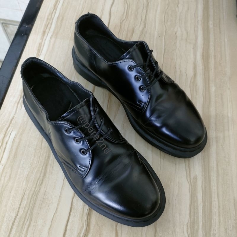 DR MARTENS 1461 MONO BLACK