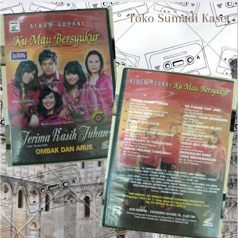 vcd lagu rohani ku mau bersyukur