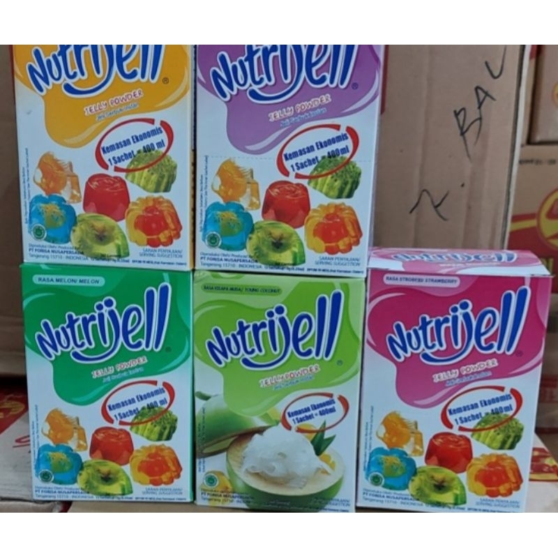 

Nutrijell plain sachet (10gr)