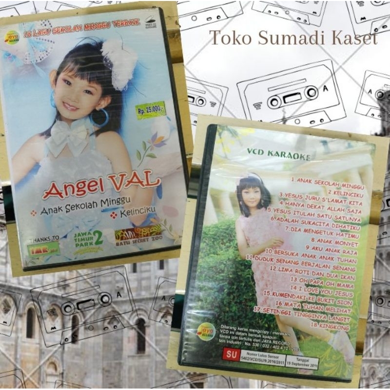 VCD lagu rohani anak angel val