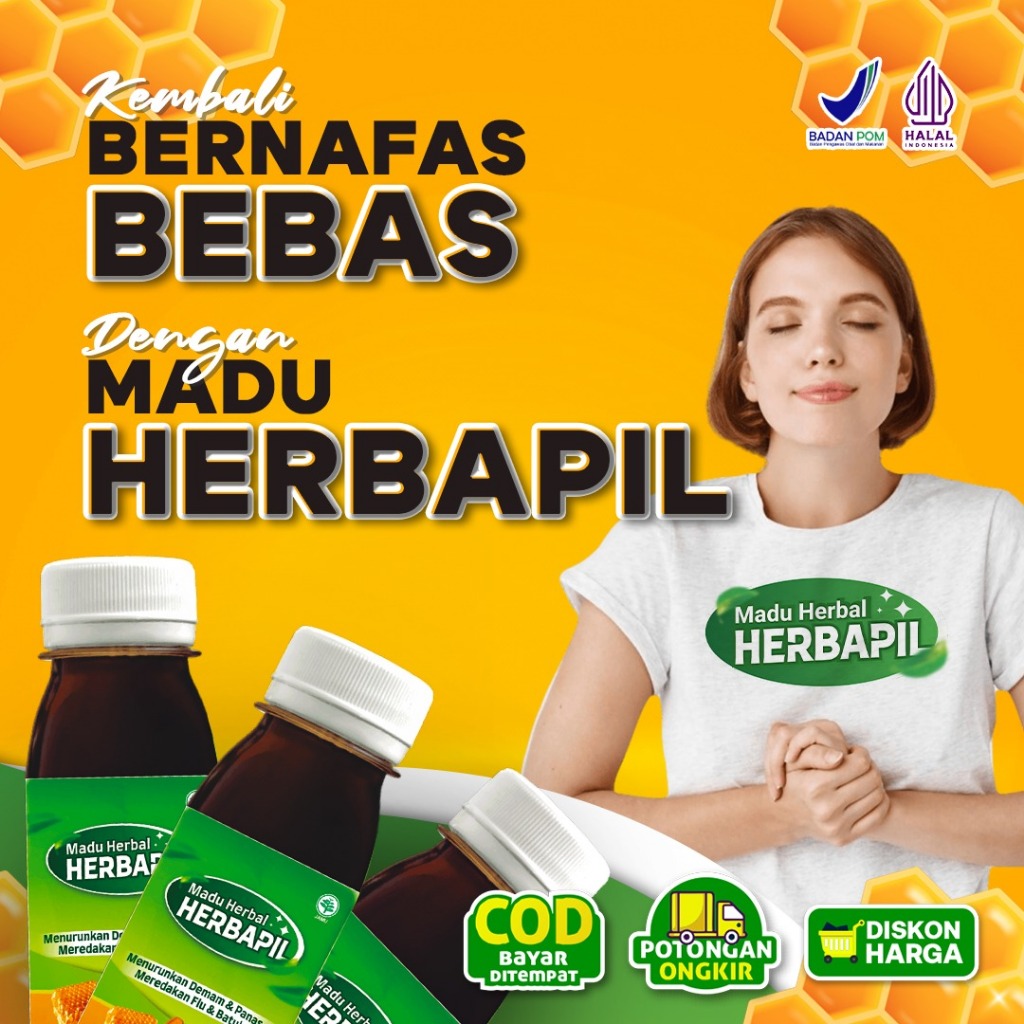

Madu Batuk Herbapil - Madu Herbapil original