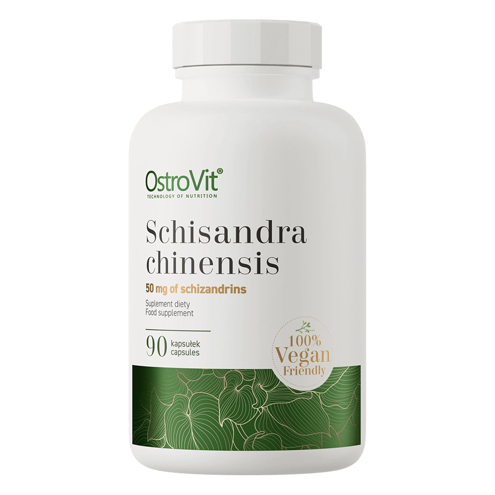 OstroVit Schisandra Chinensis 90 Kapsul Ekstrak Buah Chinese Citrus Schizandrins Suplemen Energi Rad