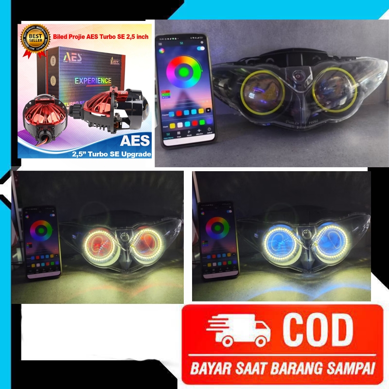 Lampu Biled Jupiter Z burhan Set Lengkap