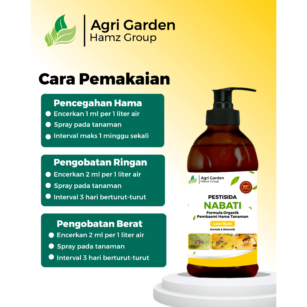 AGRI - PESTISIDA NABATI UNTUK LALAT BUAH AMPUH 250ML
