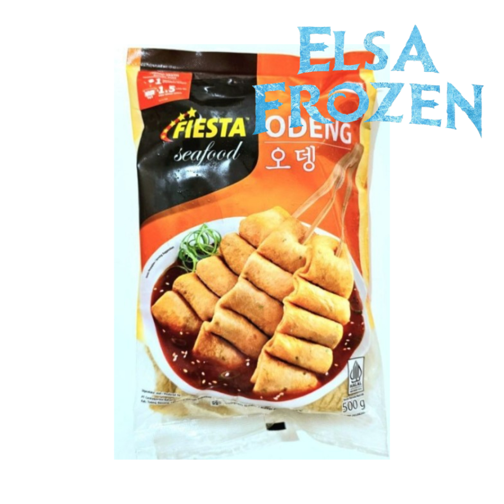 

FIESTA SEAFOOD ODENG 500GR KOREAN FISH CAKE/IKAN OLAHAN/EOMUK