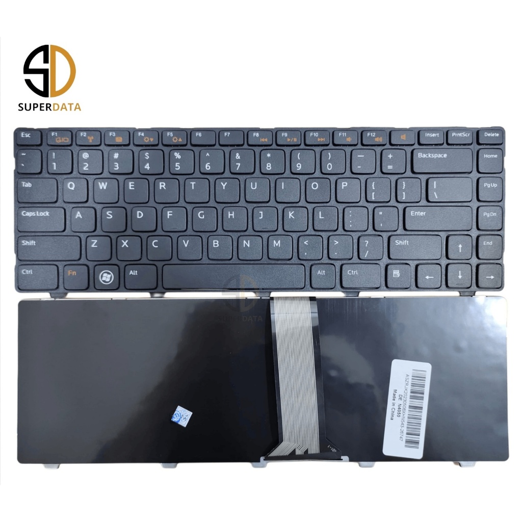 Keyboard DELL N4050 - Hitam