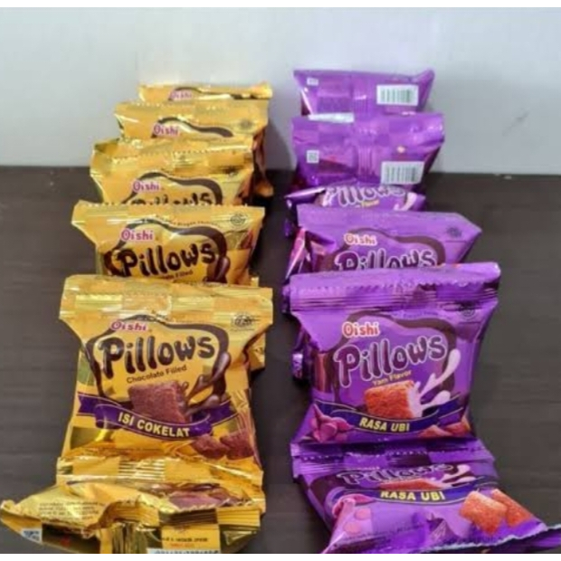 

Oishi Pillows snack 12gr (1 Renceng isi 10 pcs)