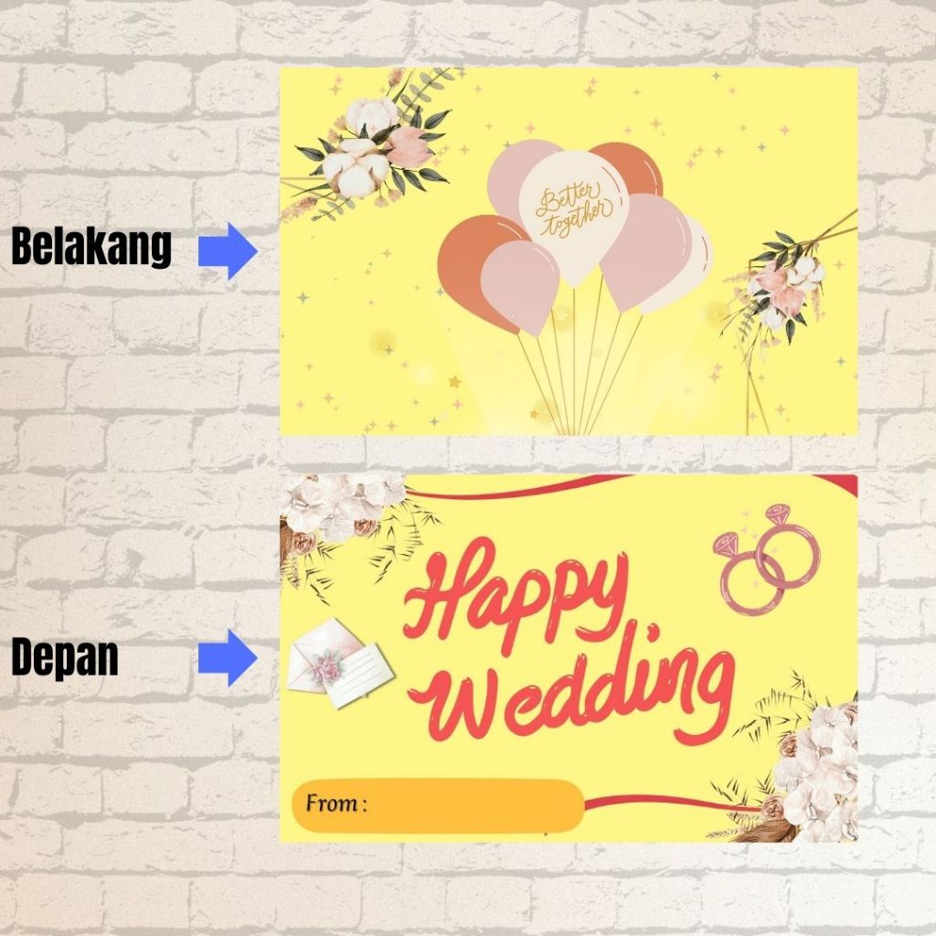 

Amplop Wedding