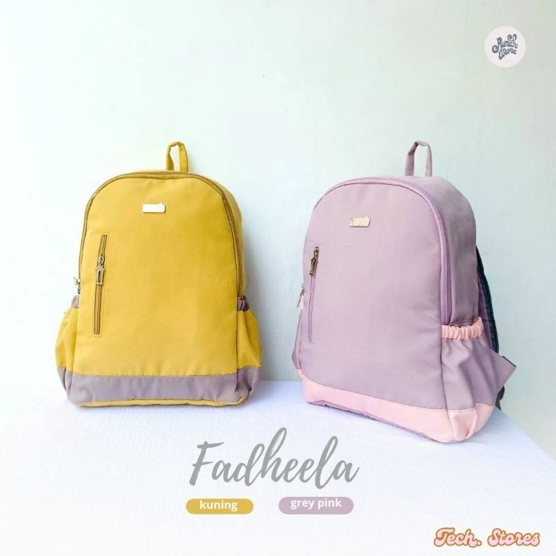 TAS RANSEL WANITA TAS FADHEELA RUMAH WARNA