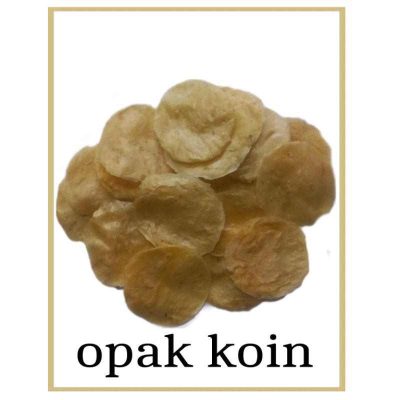 

Opak Koin isi 200 pcs berat 250gr