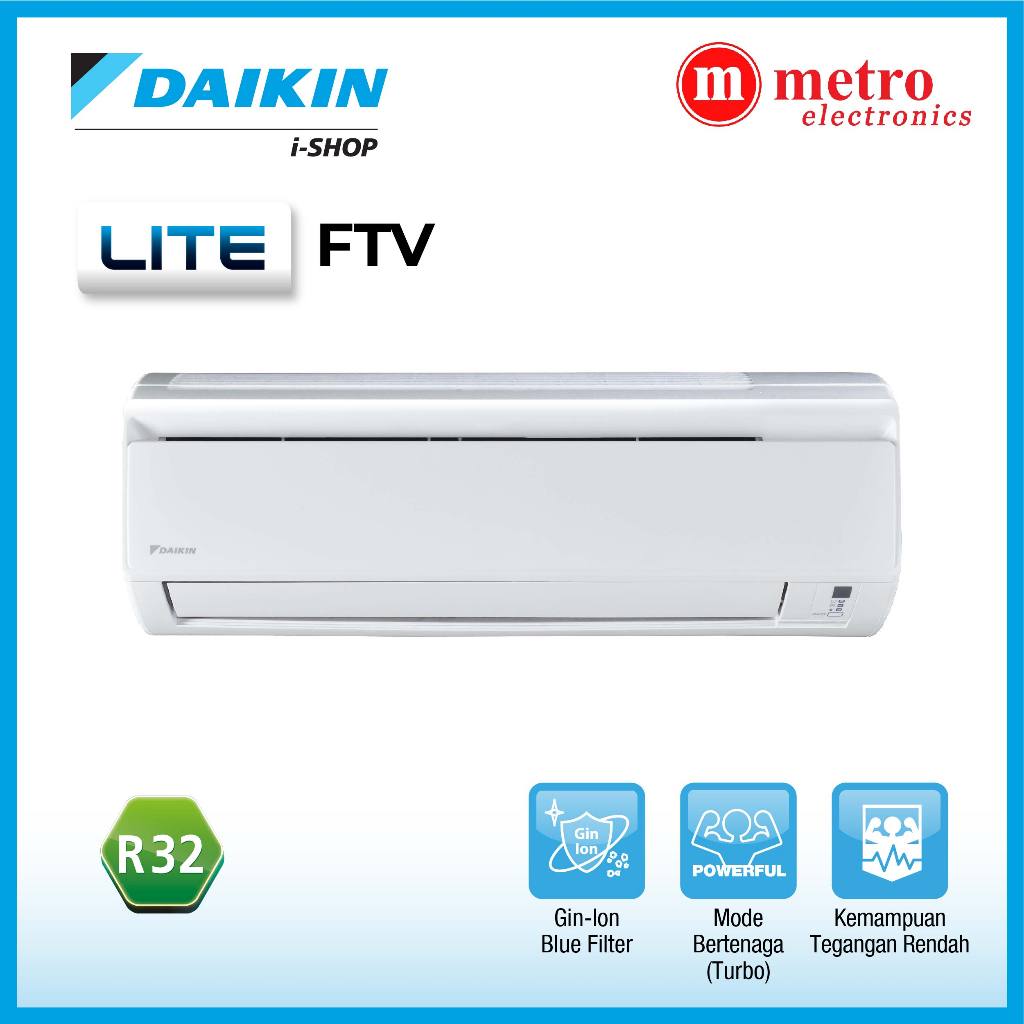 AC DAIKIN MALAYSIA 1,5PK FTV-35CXV14  - (KHUSUS MEDAN)