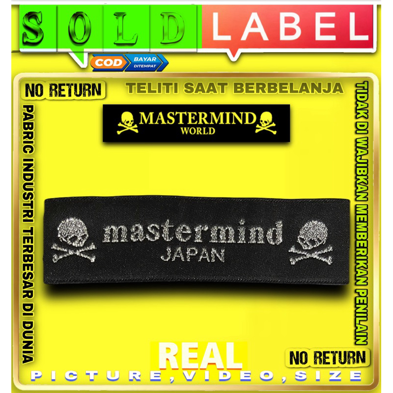 

SOLDLABEL PABRIC INDUSTRI LABEL WOVEN MASTER MIN MMJ