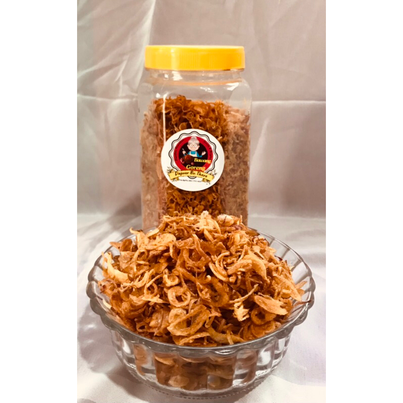 

Bawang Goreng Asli Premium UK 150 Gram, gurih dan nikmat, 100% asli tanpa campuran