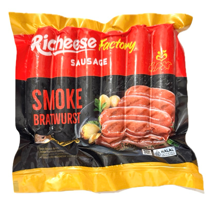 

Richeese Sosis Ayam Smoke Bratwurst 360g