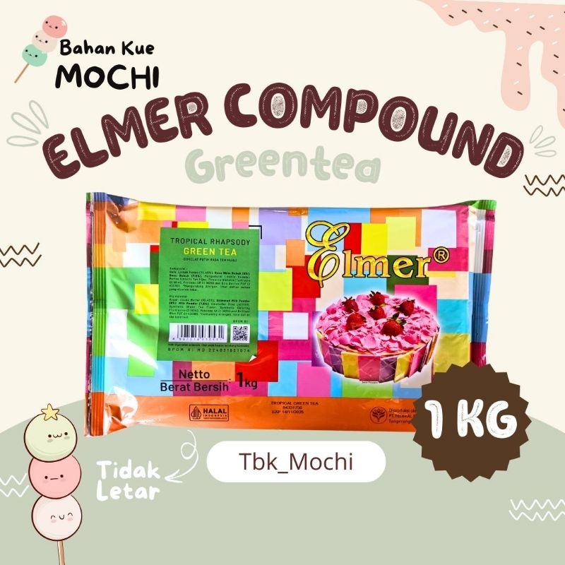 

ELMER Tropical Rhapsody Chocolate Compound GREENTEA 1 KG