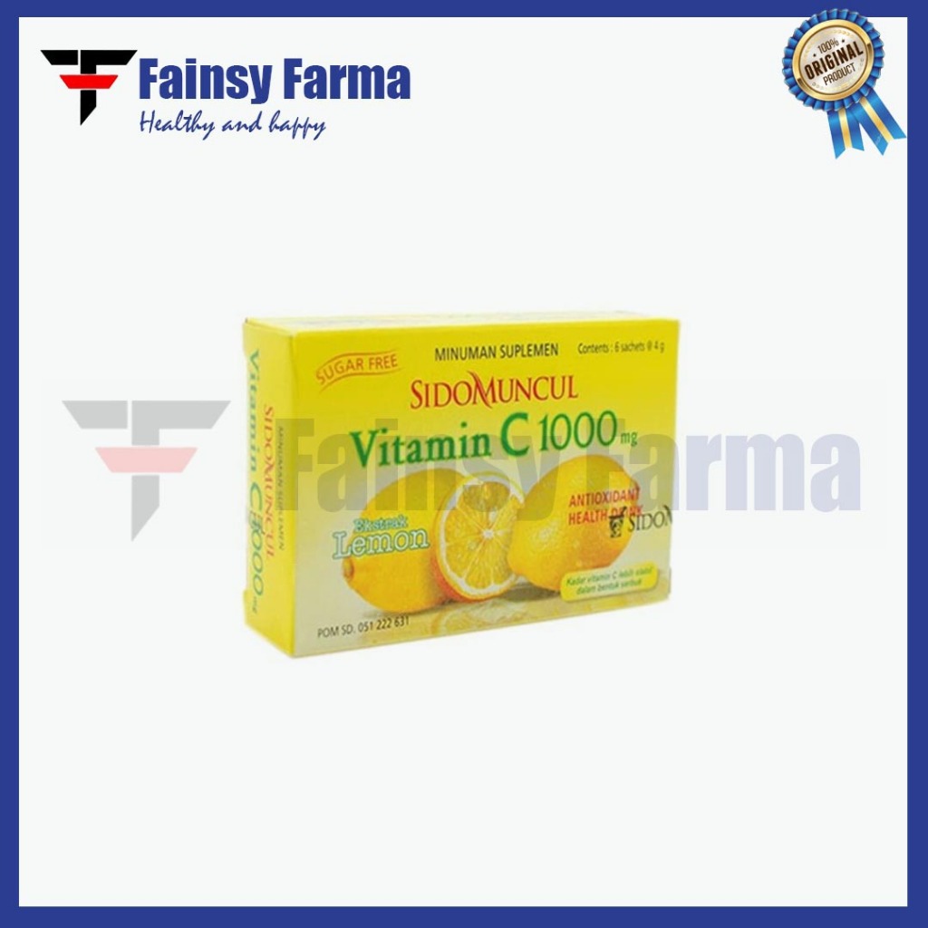 VITAMIN C 1000 SIDOMUNCUL LEMON