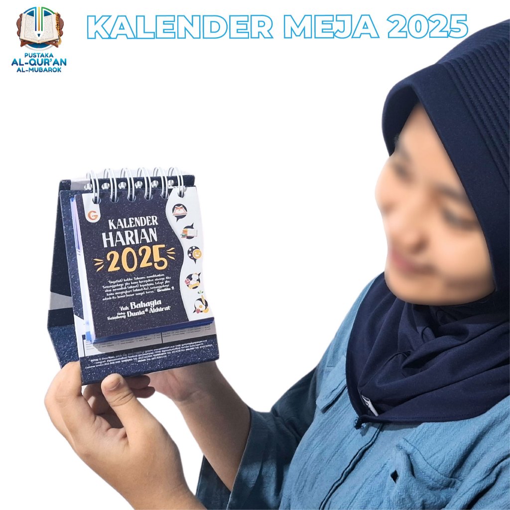 

Kalender Meja 2025 Kalender Meja, Kalender Duduk, Kalender Mini,Kalender Gema Insani, Kalender Meja