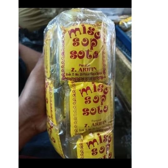 

Minyak miso sup soto khas padang 1pcs