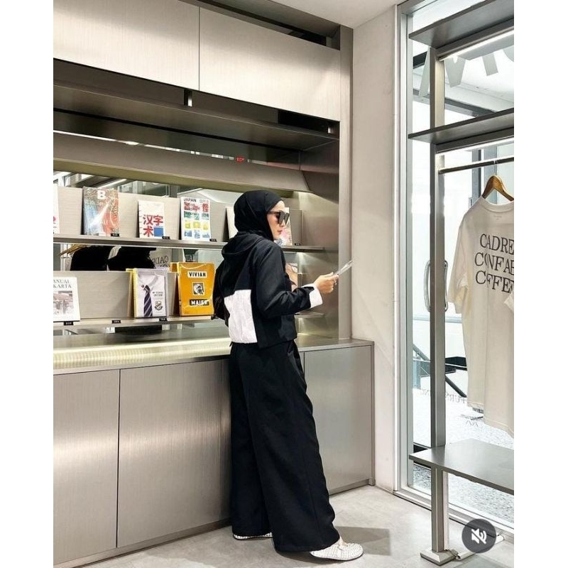 monel camille set (atasan+celana) @monel_chavians