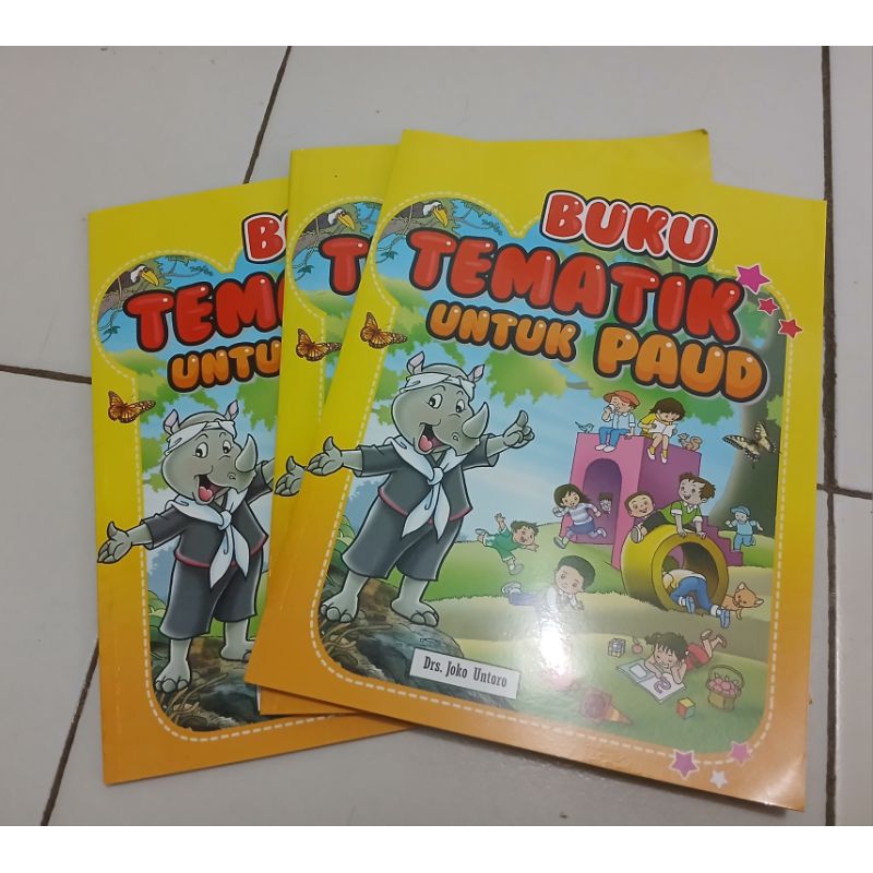 BUKU TEMATIK PAUD SUPERLENGKAP MURAH