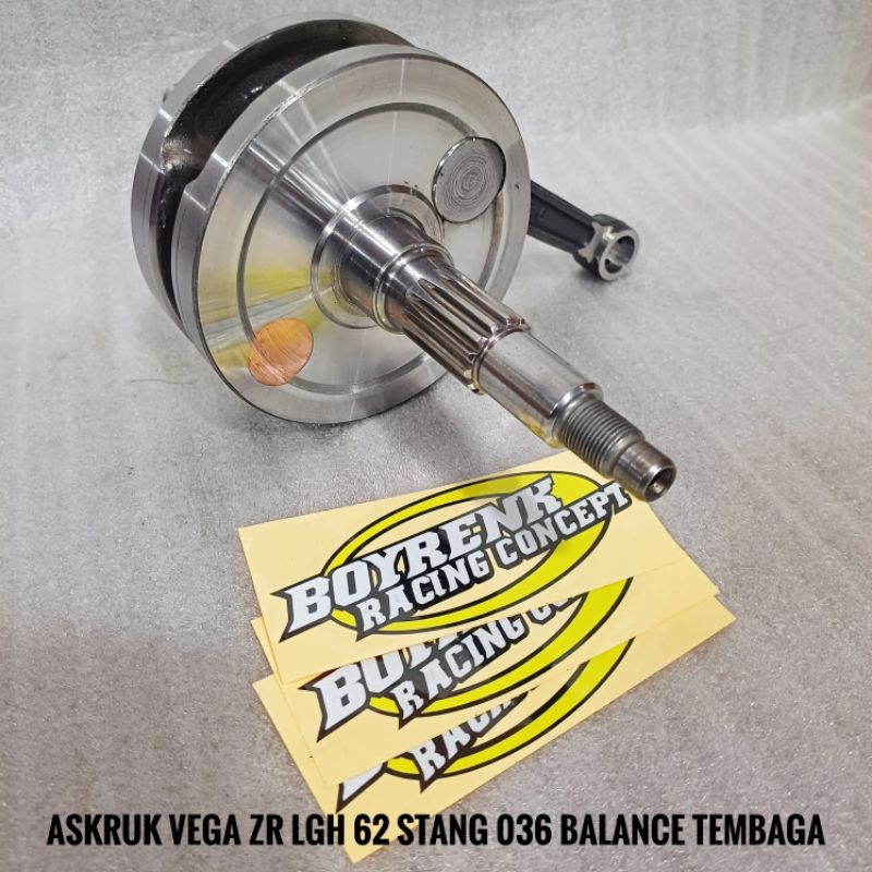 ASKRUK KRUK AS VEGA ZR JUPITER Z NEW LANGKAH 60-63/GESER TORSI-BOYRENK RACING CONCEPT