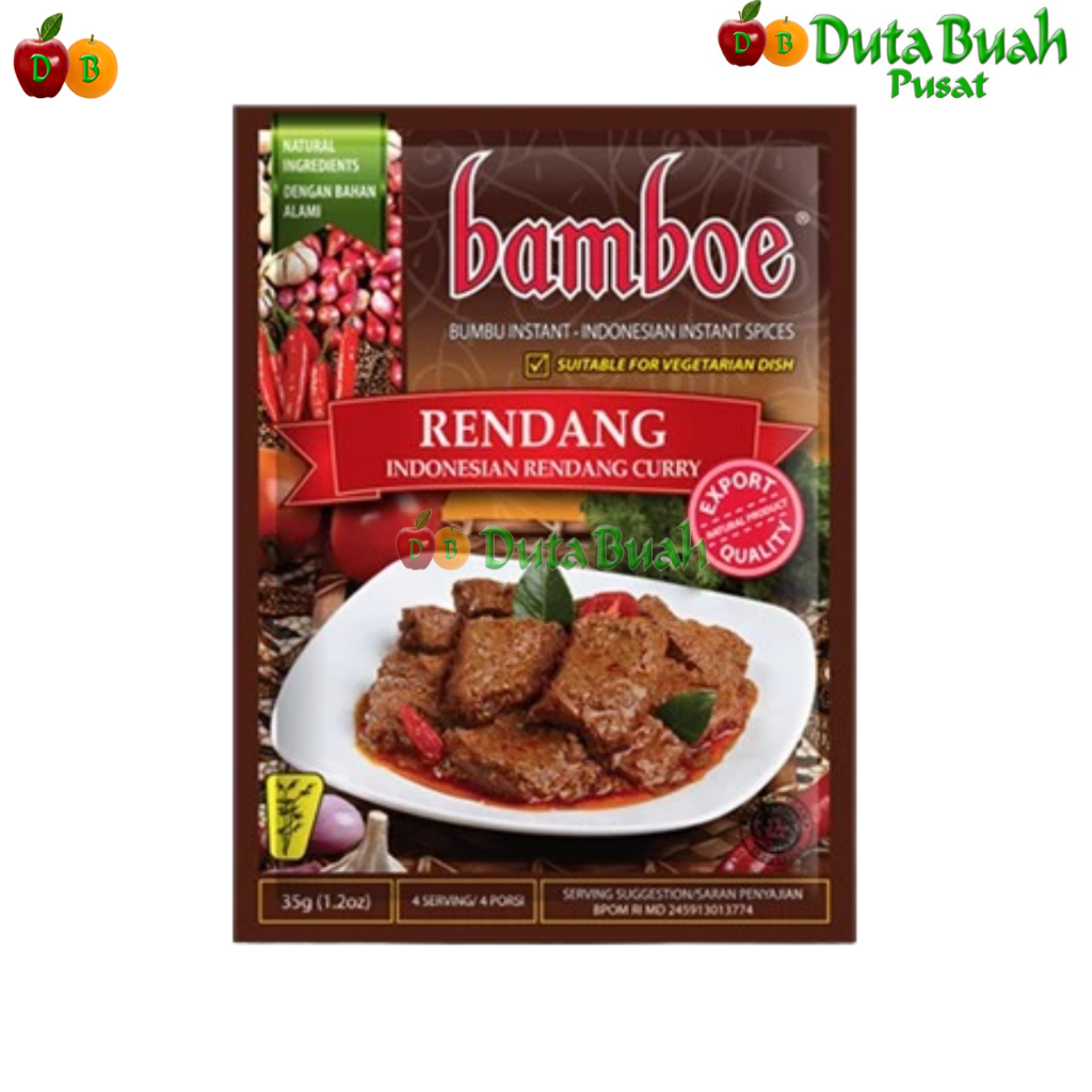 

DUTA BUAH Bamboe Bumbu Rendang 35g