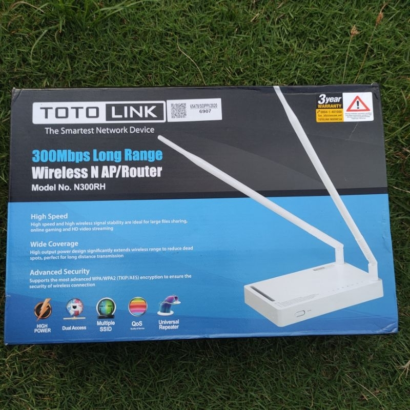 TOTOLINK N300RH 300Mbps Long Range Wireless N Router