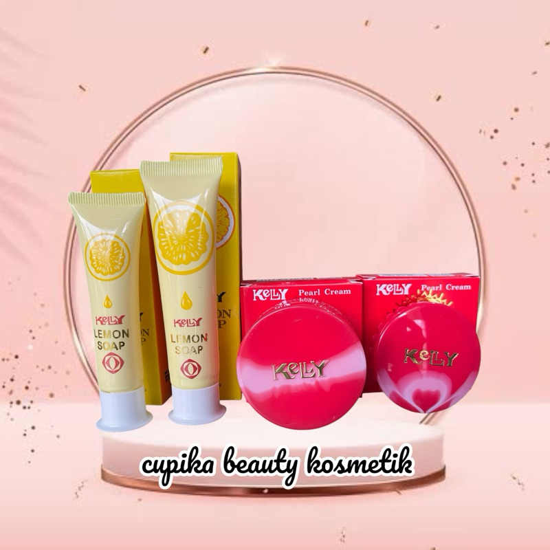 CUPIKA_BEAUTY - KELLY SABUN WAJAH CREAM PADAT - KELLY SKINCARE