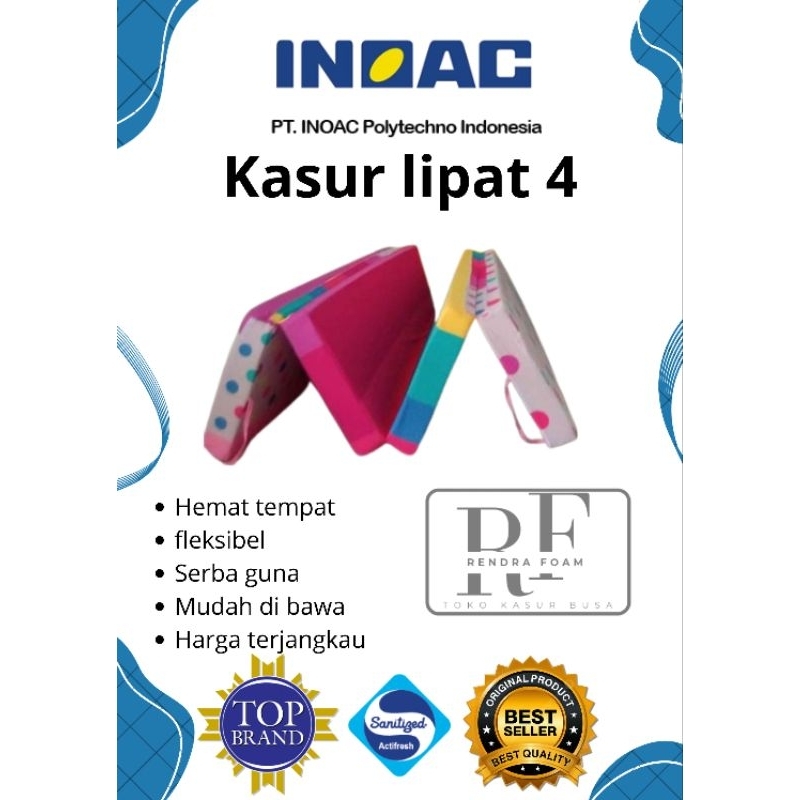 Kasur lipat 4 Inoac eon D23