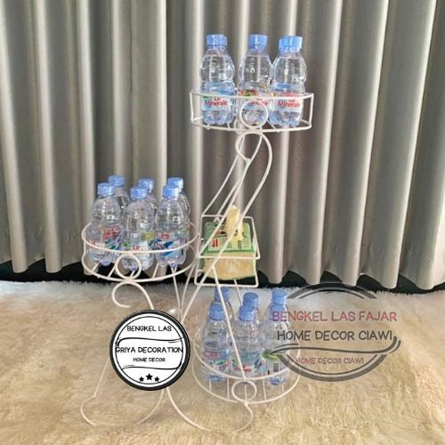 standing rak air minum susun lebaran bahan besi