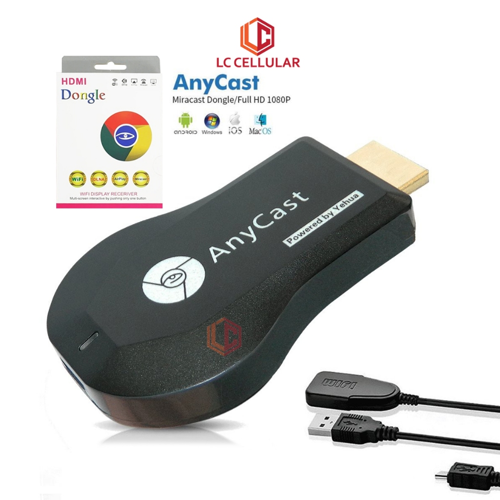 ANYCAST DONGLE WIFI DISPLAY RECEIVER TV / DONGLE WIFI ORIGINAL