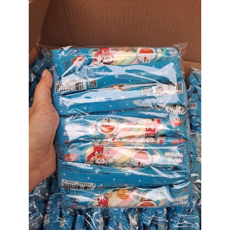 

Doraemon Marsmellow kepang 1 pack