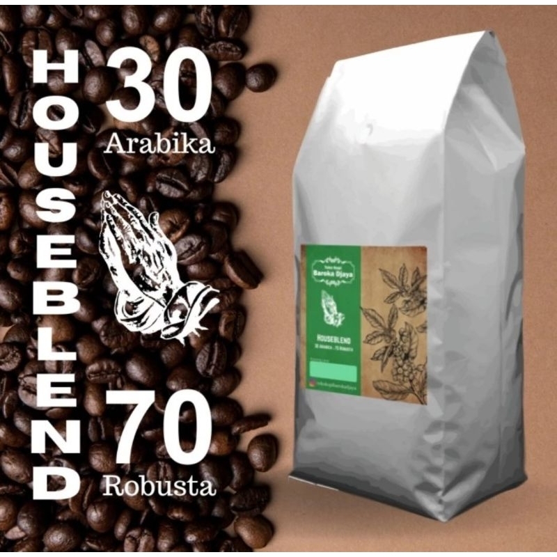 

Kopi Houseblend 30 Arabika 70 Robusta - 1 kg