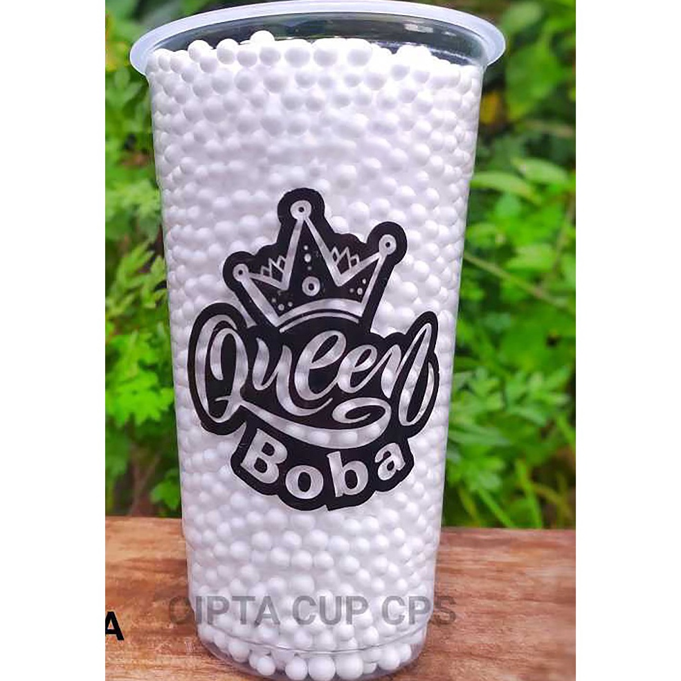 

ART H6J STEMPEL PLASTIK STEROFOM GELAS CUP MIKA design custom GRATIS TINTA REFIL
