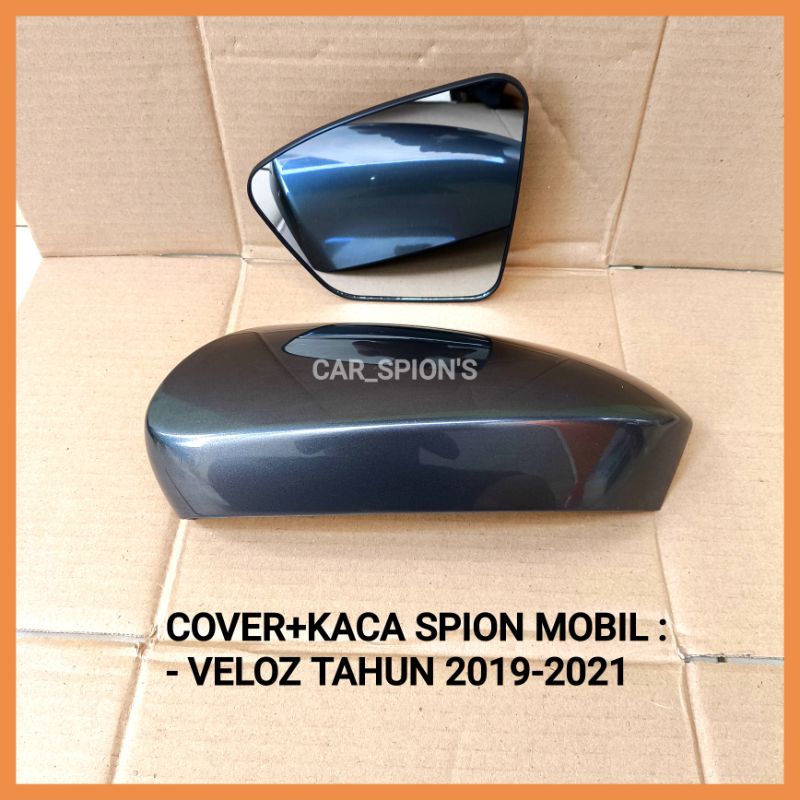 Mirror Cover spion Veloz avanza veloz tahun 2019 2020 2021 Original cover+kaca spion