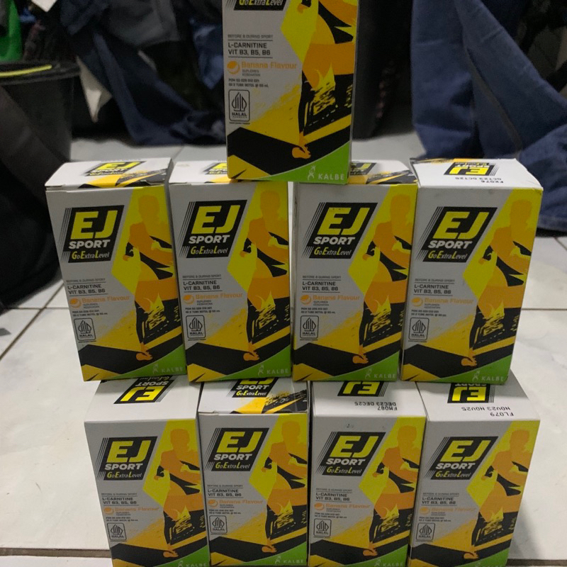 ej sport gel isi 2 tube banana