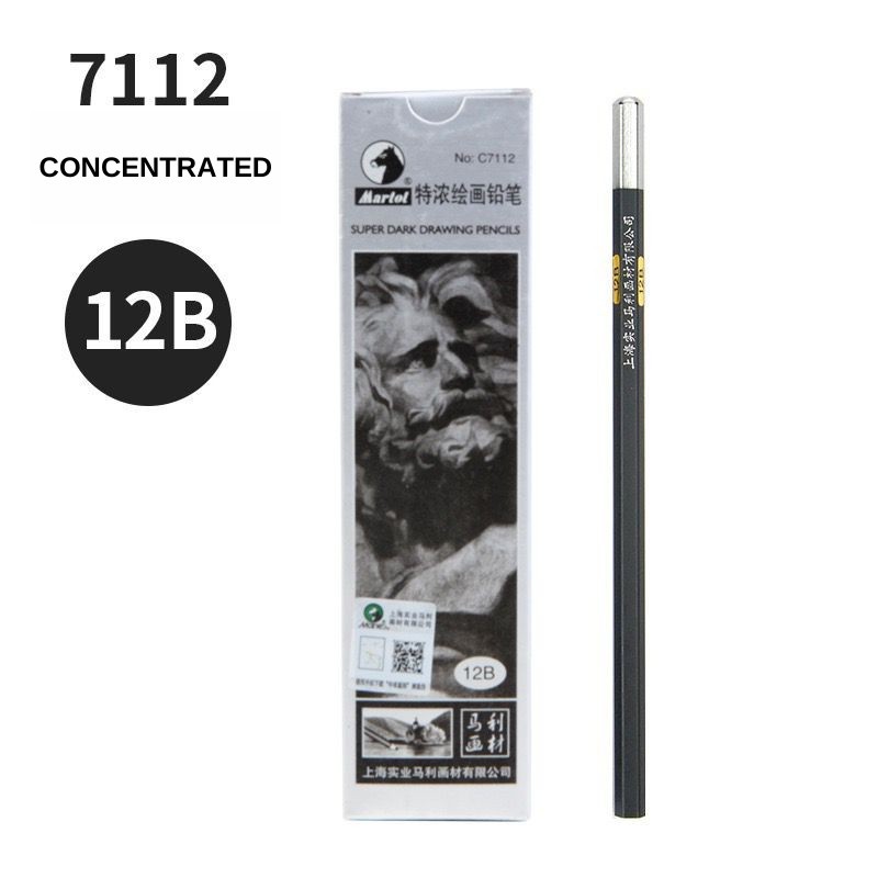 

Maries Drawing Pencil Type C7112-12B (Super Dark)
