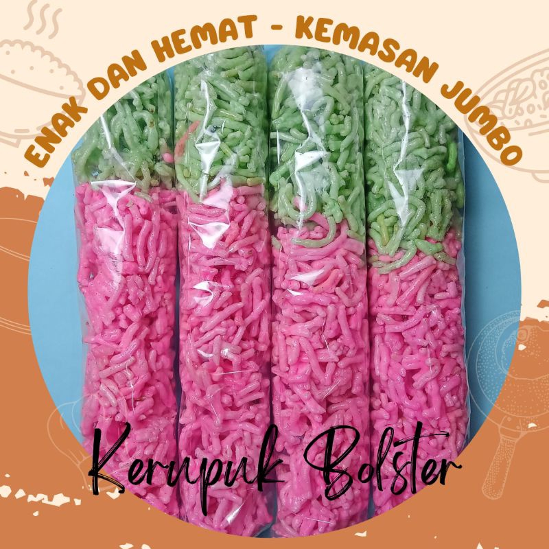 

BOLSTER Kerupuk Goreng Pasir Kemasan Jumbo Non Kolesterol 100% Halal