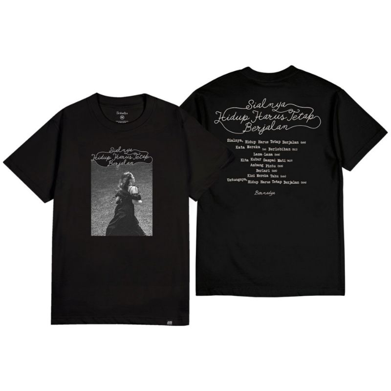 Sugarcave Tshirt BERNADYA - SIALNYA SETLIST | Bernadya Official Merchandise