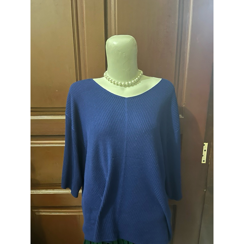 soft knit rajut lidi birel branded by uniqlo (preloved)