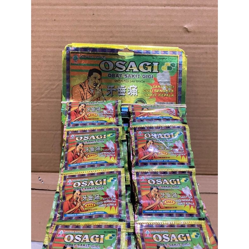 

OSAGI KAPSUL ( OBAT SAKIT GIGI ) ORIGINAL