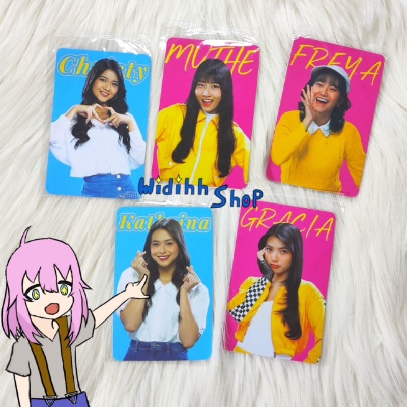 Japota x Jkt48 /JKT48 / JAPOTA / Collab Jkt48 / Zee / Zee Photo Card / PC / Japota Photo card / Japo