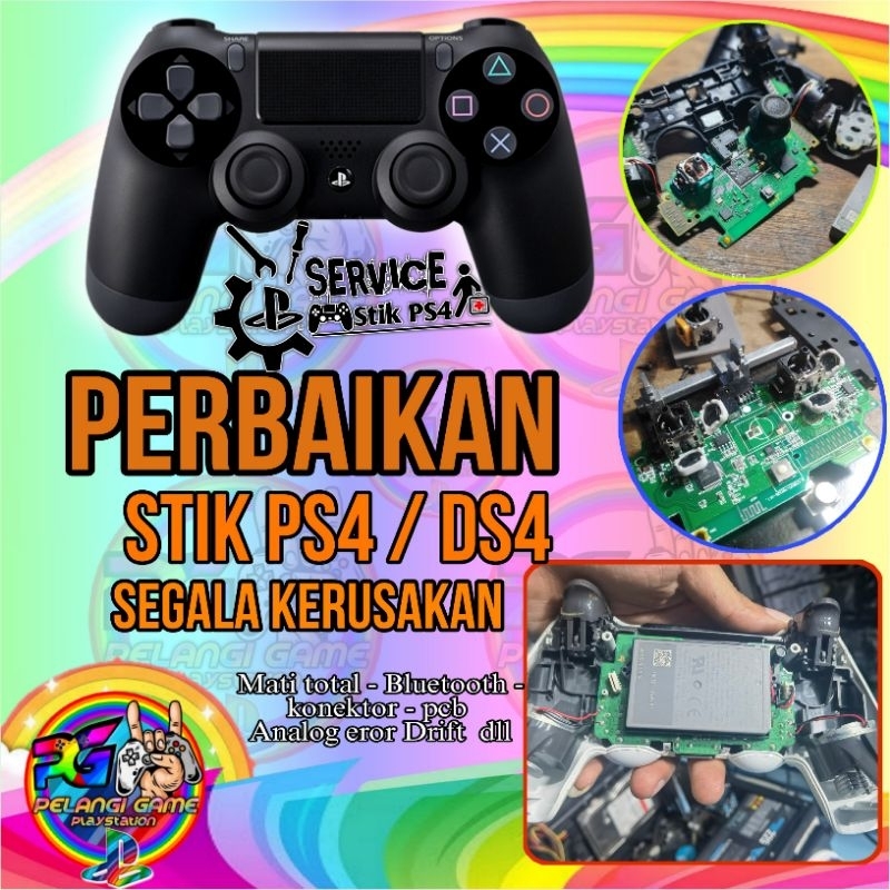 STIK PS4 RUSAK DI PERBAIKI AJA
