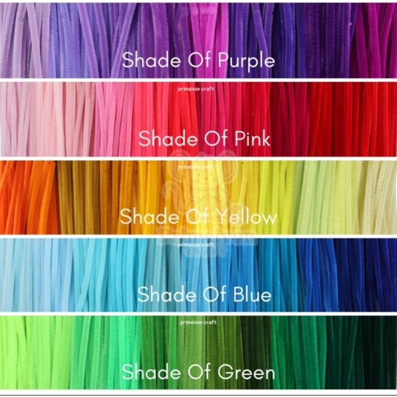95 -100 Pcs , BULU MERCY , KAWAT KERAJINAN , KAWAT BULU WARNA WARNI , KAWAT KERAJINAN TANGAN